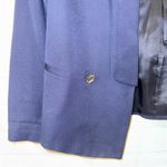 ZARA  Woman Navy Blue Blazer Photo 7