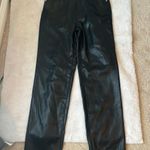 Leather Pants Black Size 6 Photo 0