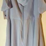 Birdy Grey  Devin Chiffon Maxi Dress in Ice Blue Size Small Photo 6