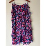 MINKPINK  Blurred Floral Calista Midi Skirt Size Small Photo 6
