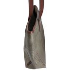 Vintage 1980s Polo Ralph Lauren Glen Plaid Shoulder Overnight Zip Tote Handbag Brown Photo 4