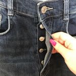 Free People NWT We the Free  high rise button fly skinny blue jeans dark wash Photo 2
