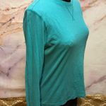 Aeropostale  Blue Fitted Long Sleeve T-Shirt Photo 3