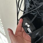 House Of CB  'Jalena' Black Vegan‎ Leather Lace Back Dress NWOT Photo 5