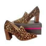 Vince Camuto Genuine Calf Hair Wevenly Pump Animal Print Block Heel Size 8 NEW Photo 1