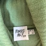 Princess Polly Green Cropped Turtleneck Sweater Photo 2