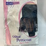 Rubie's Secret Wishes Women's Black Petticoat Skirt Tutu One Size Photo 2