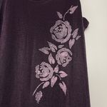 Urban Outfitters White Moon Purple Floral Maxi Dress Photo 2