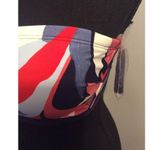 Kona Sol NWOT  Small S Print Swim Top Tropical Photo 2