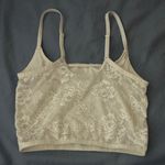 White Colsie Lace Crop Top Photo 1