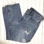 Abercrombie & Fitch  Mom Jeans Distressed Sz 12 Photo 0