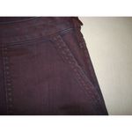 prAna Womens New 2 Kara NWT  Raisin Dark Purple Red Denim Work Knee School Casual Photo 3
