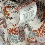 Loft Floral Print Blouse Long Sleeve Women's Size L Boho office workwear Photo 2