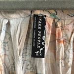 Free People Top Floral Sleeveless Cowl Neck Tank Top Tee Sz M GUC Babydoll Style Photo 6