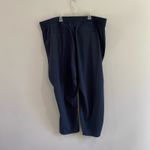Athleta  Brooklyn Ankle Pant Blue Lightweight Stretch Pull On Trousers Sz 22 Photo 1