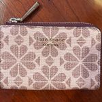 Kate Spade Flower Coated Canvas Key Pouch Wallet Photo 3