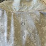 Lululemon Quick Dry Sleeveless Polo Shirt Terrazzo Marble Silver Ice Size Large Photo 5