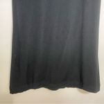 Arden B Mini Dress XS Black Tank Top Gold Sequin Blue Embroidered Jersey Knit Photo 6