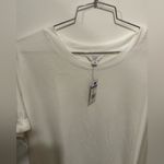 Crown & Ivy NWT longue top size 3x white Photo 2