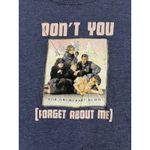 Backlot Universal Breakfast Club T Shirt Women Juniors Medium 7/8‎ Dont Forget Blue Photo 1