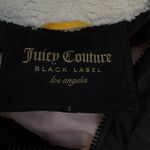 Juicy Couture Juicy‎ Couture Black Label Puffer  Jacket Gold Details Snap Sides Small Like New Photo 4