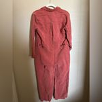 Marine layer ‎ Charlie Utility Jumpsuit Rosewood Sz Medium in Burnt Salmon Orange Photo 6