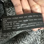 ZARA  Knit Sz M Black White Open Front Duster Cardigan Oversized Chunky Knit Photo 6