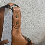 Time And Tru Women Brown faux leather crossbody adjustable strap Bag Purse Buckle Photo 6