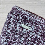 PINK - Victoria's Secret  XS Purple Marled Oversized Cropped Sweater Photo 9