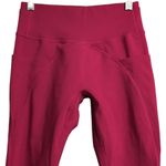 Buff Bunny Red High Waisted Leggings Womens Activewear Pants Size S Photo 1