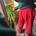 Gildan  red sweatpants Photo 4
