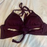 Kona Sol maroon halter top bikini top Photo 0
