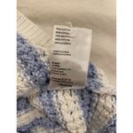 Anthropologie Maeve Knit Open Back Top Blue and White Stripe Sz XXS Photo 8