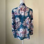 🇺🇸 ILGWU vintage ladies green floral‎ overshirt Size undefined Photo 5