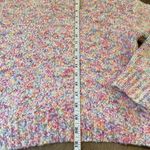 SheIn Colorful Crewneck Marled Knit Boxy Sweater ~ Women’s Size Large Photo 7