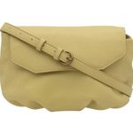 Universal Threads Universal Thread Pleated Crossbody Bag in Yellow Photo 0