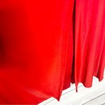 Boston Proper NWT Red One Shoulder Crystal Embellished Cut Out Knit Gown Size 10 Photo 9