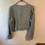 Wildfox  Gray Starry Twist Blouse Photo 2