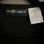 Sag Harbor Black Acrylic Vest Size M Photo 2