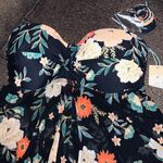 Kona Sol bandeau Mesh Flyaway tankini Top Photo 6