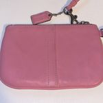 Coach pink zip small wristlet wallet Photo 0