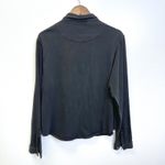 Teva Vintage  Long Sleeve‎ Polo Black Size L Photo 6