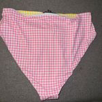 AQUA 2 Piece Pink/Yellow High Waisted Bikini NWT XL Photo 9