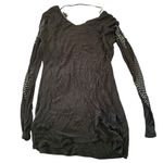 Rock & Republic  Black Studded Long Sleeve Top Photo 1
