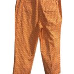 Talbots  Perfect  stretch Skimmer Crop floral pants size 10 Photo 1