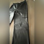 Tgla vegan leather cargo black pants 5/27 Photo 5