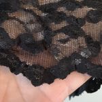 Donna Mizani NWT Form Fitting Dress Size Large Black Lace Overlay Photo 10