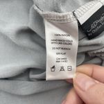 Ed Hardy  XS Christian Audugigier T-Shirt Asymmetrical Short Sleeve Gray Floral Photo 8