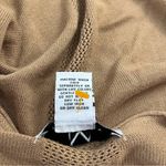 Magaschoni Woman Open Front Cardigan Lightweight Knit Tan 1X Photo 3