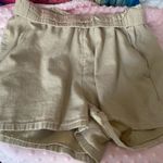 Hollister Beige Cream Women's Juniors Shorts M Medium waist 30” 32” 34” Photo 2